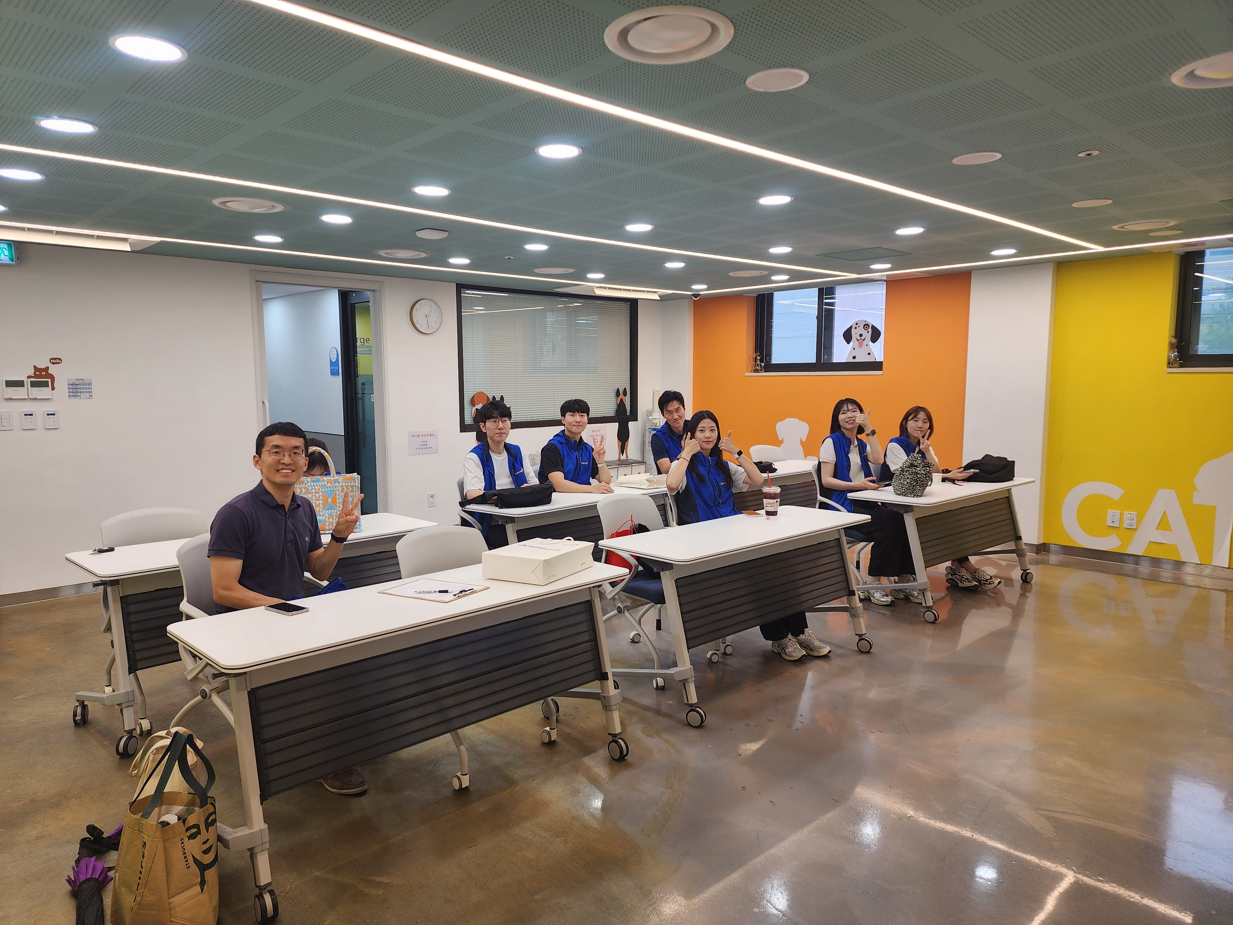 (2025년) 금융투자협회 6월부터 12월까지 총 4회에 걸쳐 유기동물 보호 위한 릴레이 봉사활동 진행 사진