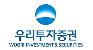 우리투자증권 로고