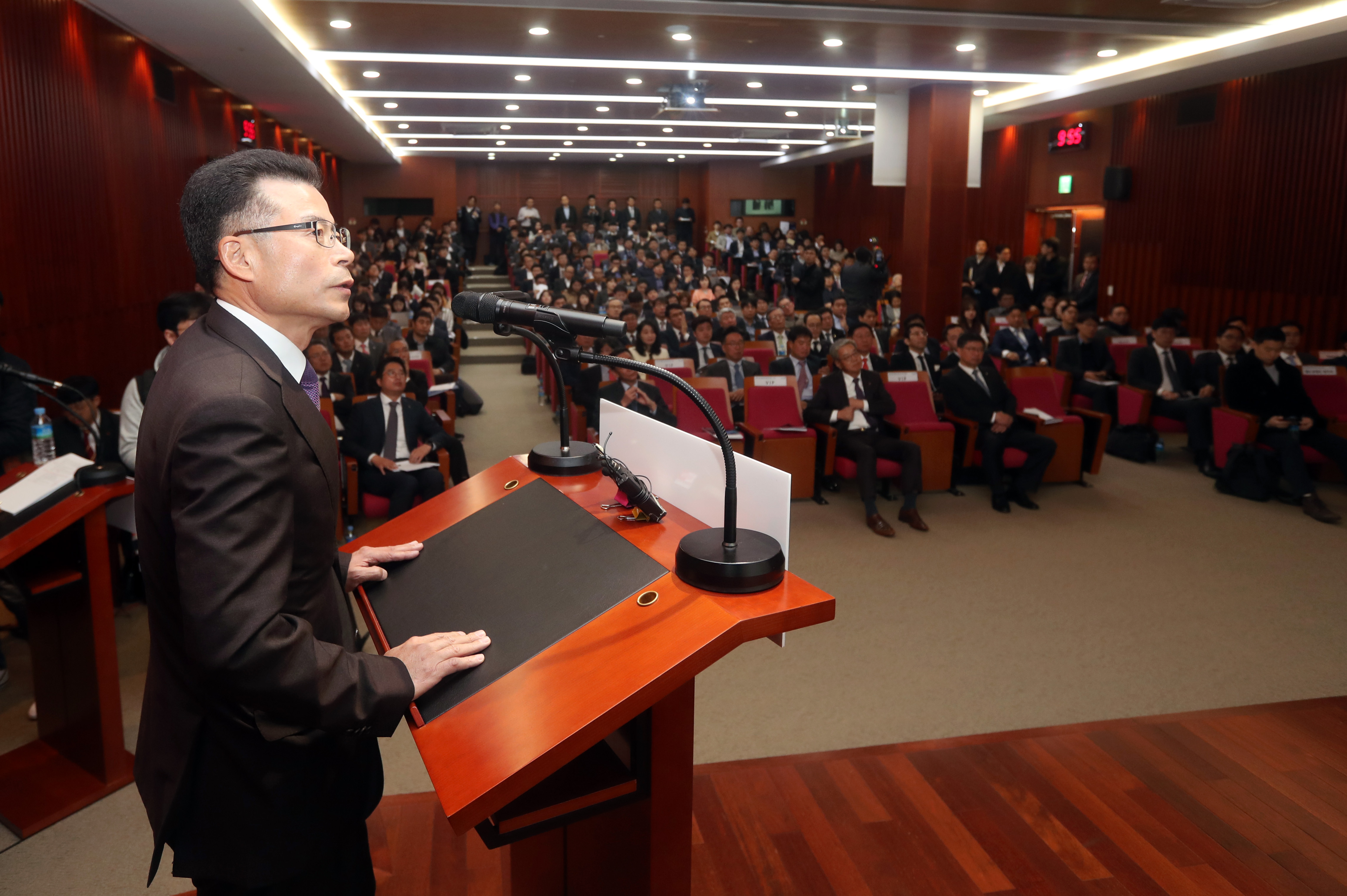 금융투자업권 블록체인 공동인증 서비스 오픈 행사식 및 세미나 개최(2017.10.31) 장면