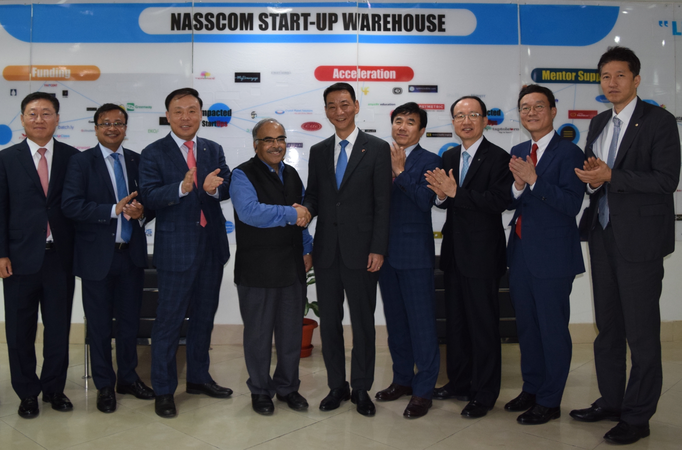 한국 자본시장 대표단, 인도현지에서 공동포럼 및 라운드테이블 개최(2018.07.05) 장면